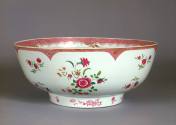 Punch bowl
Porcelain, enamel, gilt
c. 1750