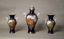 Mantel garniture
Worcester Porcelain Manufactory, 1768-1770
Jeffrey Hammett O'Neale
Porcelai ...