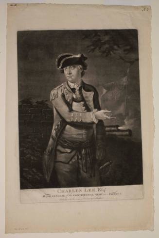 Charles Lee, Esqr., Major General of the Continental-Army in America
Engraver:  C. Corbett
Pu ...
