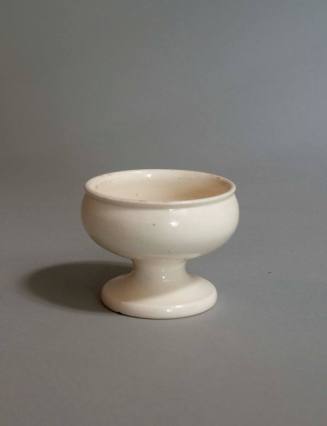 Salt cellar
Earthenware, lead-glazed (creamware)
1790-1800