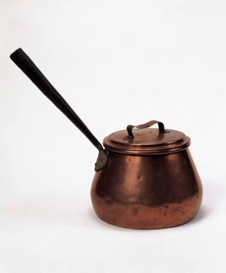 Saucepan and lid
Copper, tin, iron
c. 1750 - c. 1800