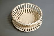 Fruit basket
Earthenware, lead-glazed (creamware)
1850-1900
2001.010.011

Fruit basket sta ...