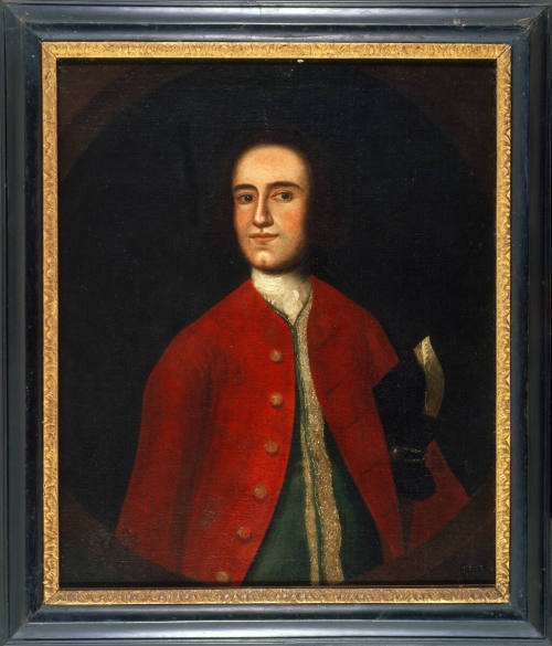 Lawrence Washington, by unknown artist, c. 1743. Purchase The Mount Vernon Ladies Association, 1936 [W-126]