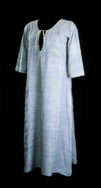 Bathing gown
Linen, lead
c. 1767-1769