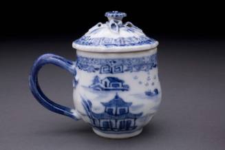 Custard cup and lid
Porcelain (hard-paste)
1760-1790