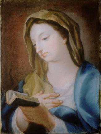 Pastel portrait of Virgin Mary
Possible artist:  Rosalba Carriera
Pastel on paper mounted to  ...