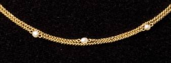 Necklace
Gold, pearl
c. 1780-1802