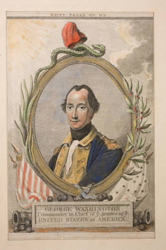 GEORGE WASHINGTON, Commander in Chief of ye Armies of ye United States of America
Engraver:  W ...