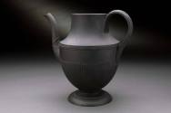 Coffee pot
Maker:  William and John Turner
Stoneware
1790-1800
