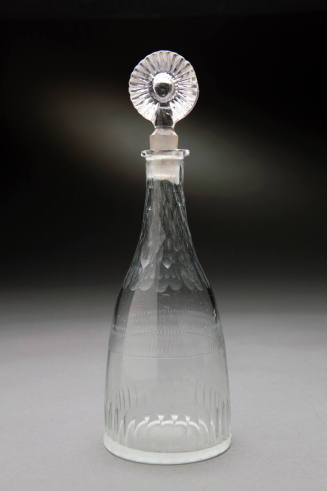 Decanter and stopper
Glass
c. 1770-1780