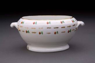 Tureen
Porcelain, enamel, gilt
c. 1800