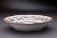 Liner or dish
Porcelain (hard-paste), enamel, gilt
1800-1805