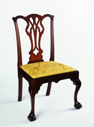 Side Chair
Thomas Burling, c. 1775-1785
Mahogany, white cedar, and yellow pine
