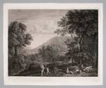 Adonis Carried Off By Venus. In the Collection of his Majesty. Diana after having taken Adonis  ...