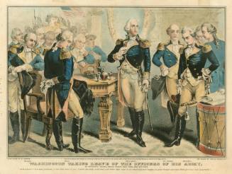 Washington Taking Leave of the Officers of His Army. At Francis's Tavern Broad Street, New York ...