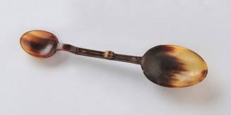 Camp spoon
Horn, brass
1770-1790