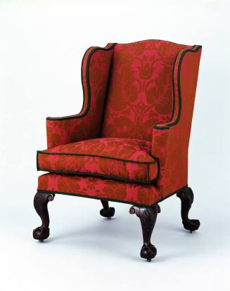 Easy Chair
Robert Walker, 1740-1760
Mahogany, beech, white oak
