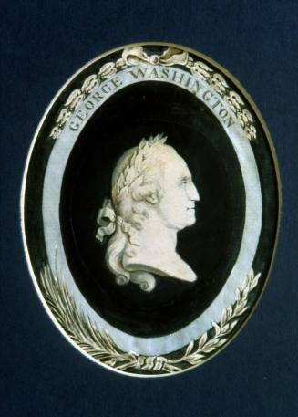Miniature portrait of George Washington
Artist:  Anne Flore Millet, the marquise de Brehan
Wa ...