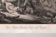 The Battle at Bunker's Hill near Boston, June 17th, 1775
Engraver  Johann Gotthard von Muller
 ...