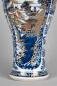 Baluster garniture vase
China
Porcelain, enamel, gilt
c. 1780