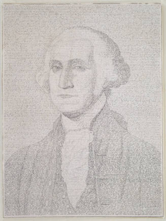 George Washington Constitution
Paper, ink
Artist: W.H. Pratt
1865