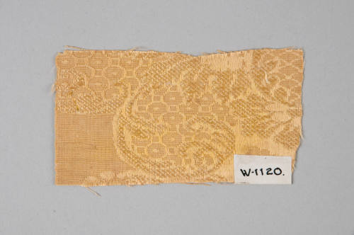 Dress fragment
Silk
1730-1750