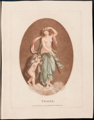 Thalia
Engraver:  William Wynne Ryland, after Giovanni Battista Cipriani
Publisher: Victor Ma ...