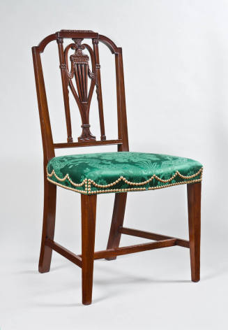 Side chair
Maker:  John Aitken
Mahogany
c. 1795