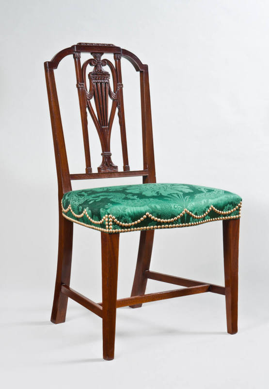 Side chair
Maker:  John Aitken
Mahogany
c. 1795