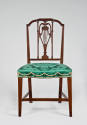 Side chair
Probable maker: John Aitken
Mahogany
c. 1795