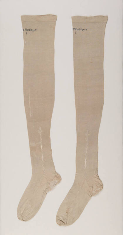 Pair of silk stockings
Silk
18th century