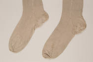 Pair of stockings
Silk
18th century