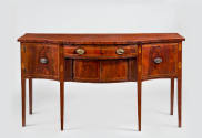 Sideboard
Maker:  John Aitken
Mahogany, mahogany veneer, light and dark inlays
1797
