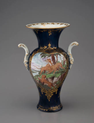 Garniture vase
Maker:  Worcester Porcelain Manufactory
Decorator:  Jefferyes Hammett O'Neale
 ...