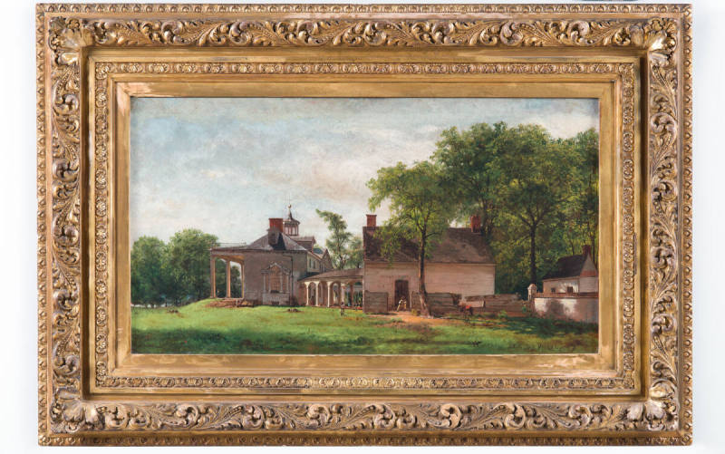 The Old Mount Vernon,
Eastman Johnson (Artist),
1857,
Oil on board
