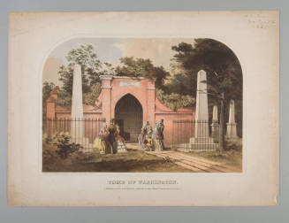 Tomb of Washington,
Robertson, Seibert & Shearman (Maker),
N. S. Bennett (Publisher),
c.1860