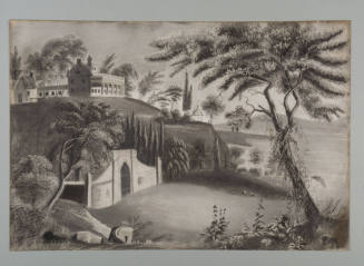 Mount Vernon and the Tomb of Washington,
William Matthew Prior (After),
c. 1840-1870,
Charco ...