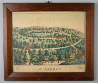 Birds Eye View of Mt. Vernon, The Home of Washington,
G. & F. Bill (Publisher),
1859