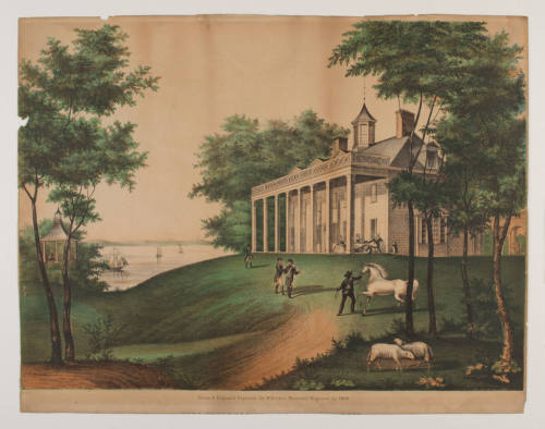 Washington's Home,
Milliette's Illustrated Magazine (Publisher),
1860