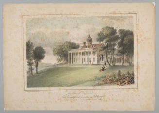 Mount Vernon
Thomas Doughty (Lithographer),
H. Reinagle (After),
Childs & Inman (Publisher), ...