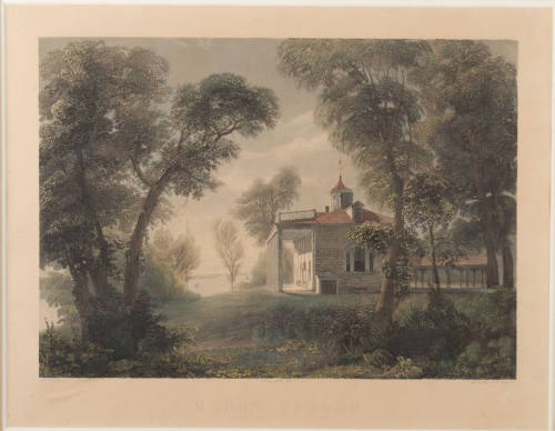 Mount Vernon. The Home of Washington,
John Gadsby Chapman (After),
Alfred Jones (Engraver),
 ...