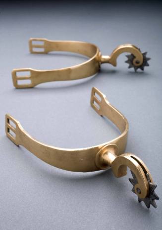 Spurs
Brass, steel
1795-1850