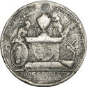 Victor Sine Clade medal,
1800,
White metal