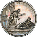 Washington Benevolent Society medal,
John Reich (Engraver),
1808,
Silver