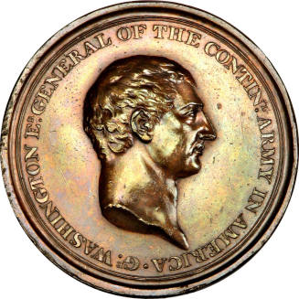 Voltaire medal,
1778,
Bronze