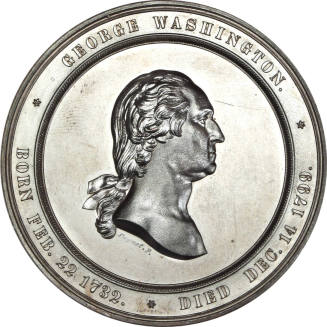 Washington Cabinet of Medals,
Anthony C. Paquet (Engraver),
United States Mint (Maker),
1860 ...