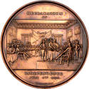 Declaration of Independence/Signing Ceremony or Independence medal,
Charles Cushing Wright (En ...