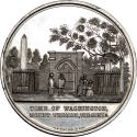 Smith's Tomb medal,
F. B. Smith and Horst (Engraver),
19th Century,
White metal