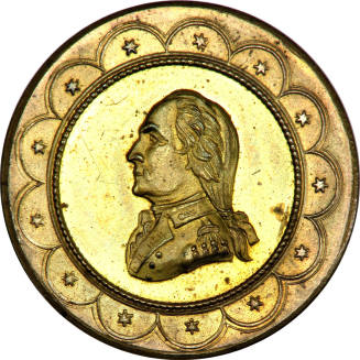 Liberty Cap medal,
George Hampden Lovett (Engraver),
19th Century,
Brass