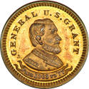 Pater Patriae medal,
c. 1878,
Copper